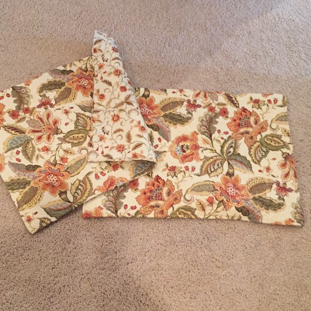 French quilted standard/queen pillow cases